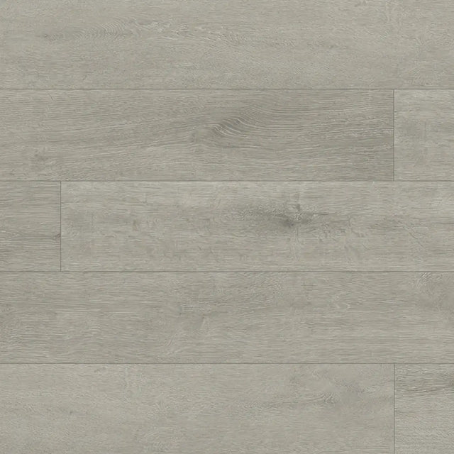 Grey wood floor perfect for hybrid waterproof flooring