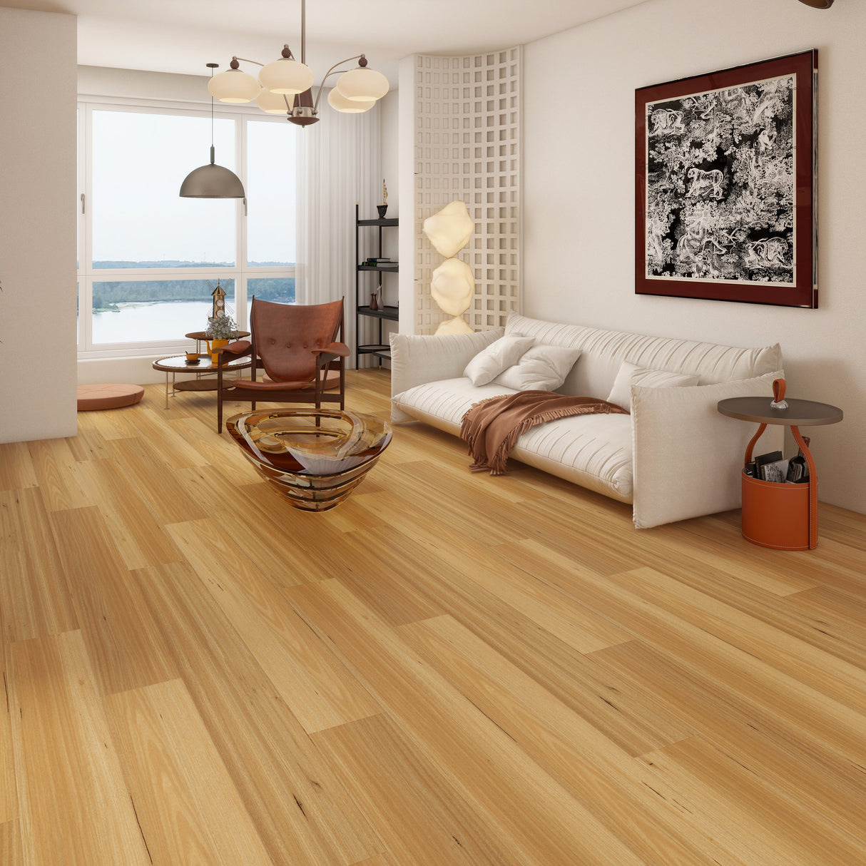 7.5mm Blackbutt SPC Hybrid Flooring – 1.4m² per Box