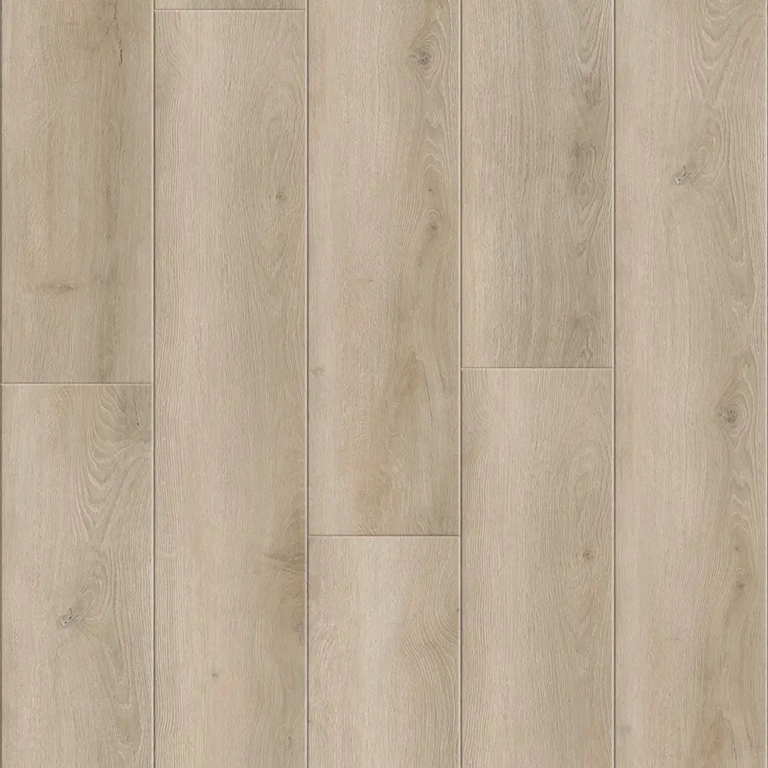 SPC hybrid flooring with waterproof adhesive