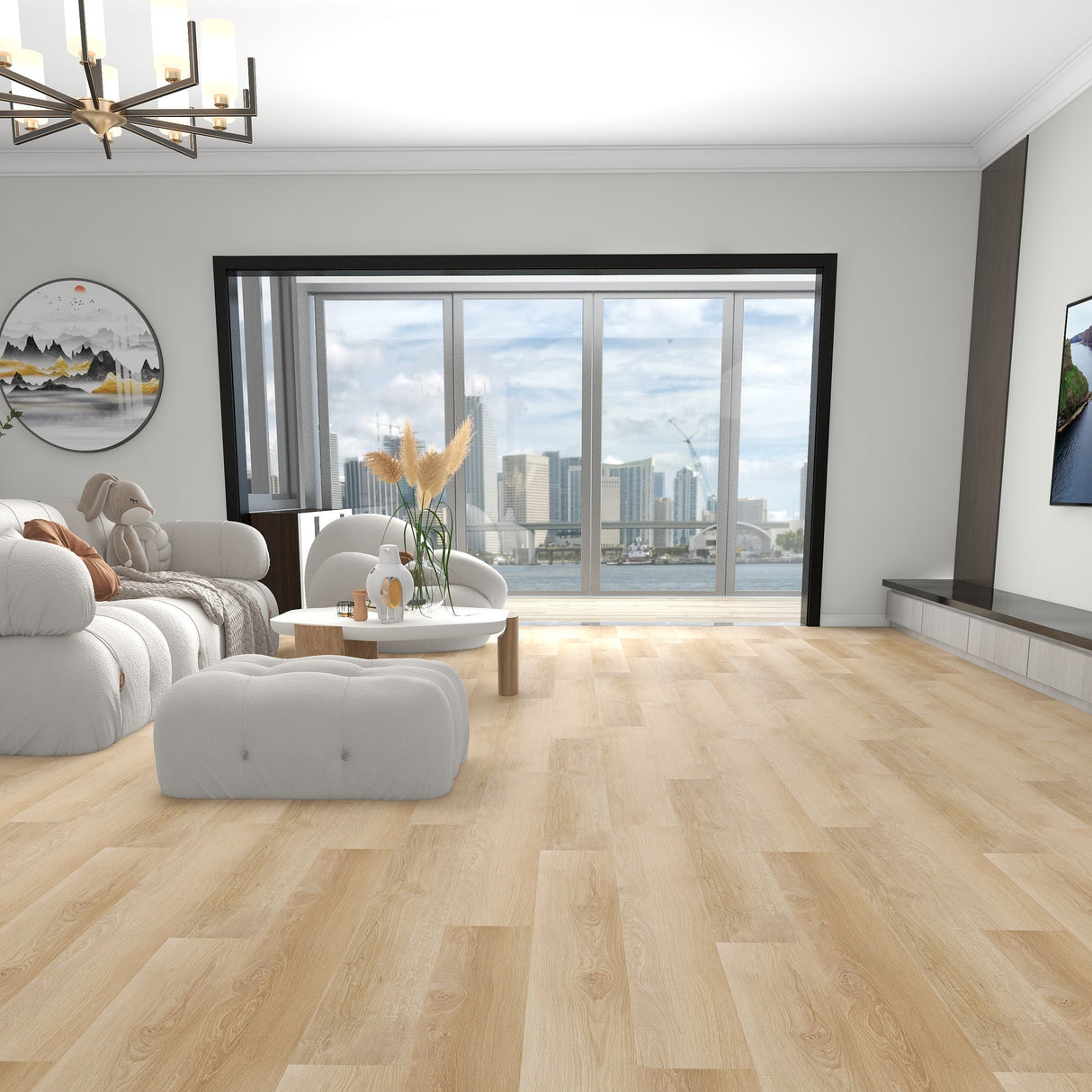 8mm Sunlit Timber SPC Hybrid Flooring (Price per m²)