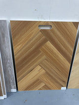 7.5mm Blackbutt SPC Hybrid Herringbone Flooring – 0.915m² per Box